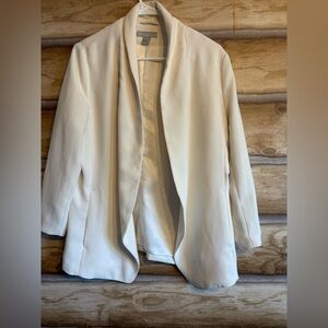 H&M Classic Cream Women's Blazer